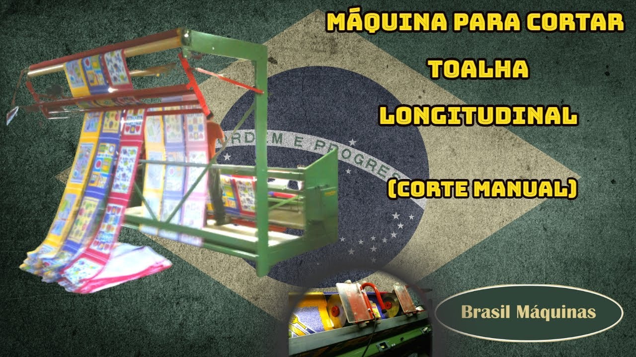 Cortadora Longitudinal de Toalhas