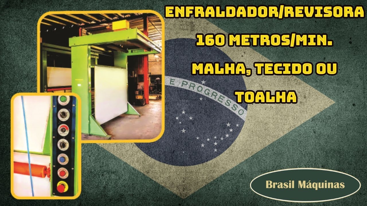 Enfaldador/Revisora 160 Metros/Min.