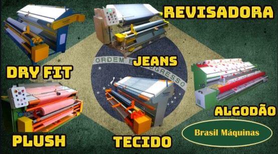 Revisadeira de Tecido com Alinhador